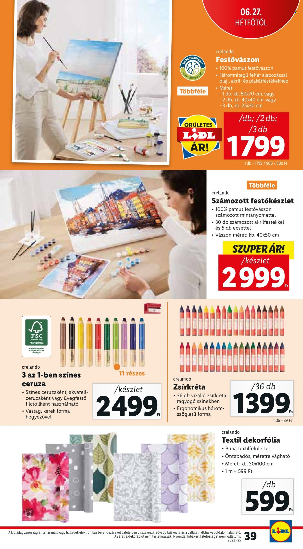 Lidl akciós újságok - 2022.06.23 - 2022.06.29. Oldal 39