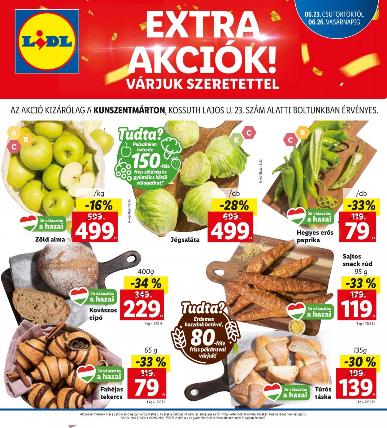 Lidl akciós újságok - 2022.06.23 - 2022.06.26. Oldal 1