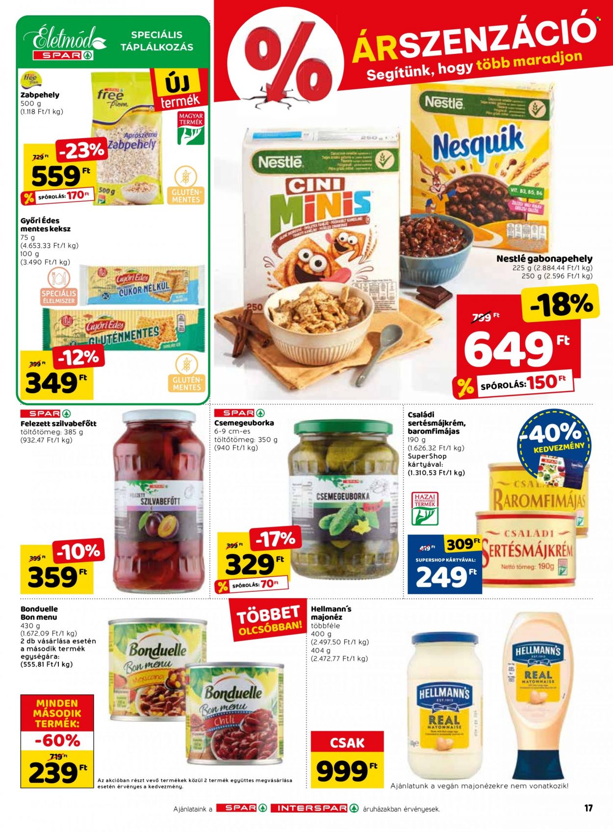 SPAR akciós újságok - 2022.06.23 - 2022.06.29. Oldal 21