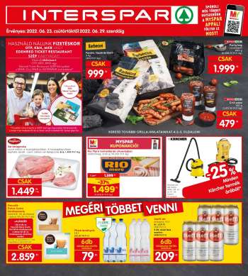 Újság INTERSPAR - 2022.06.23 - 2022.06.29.