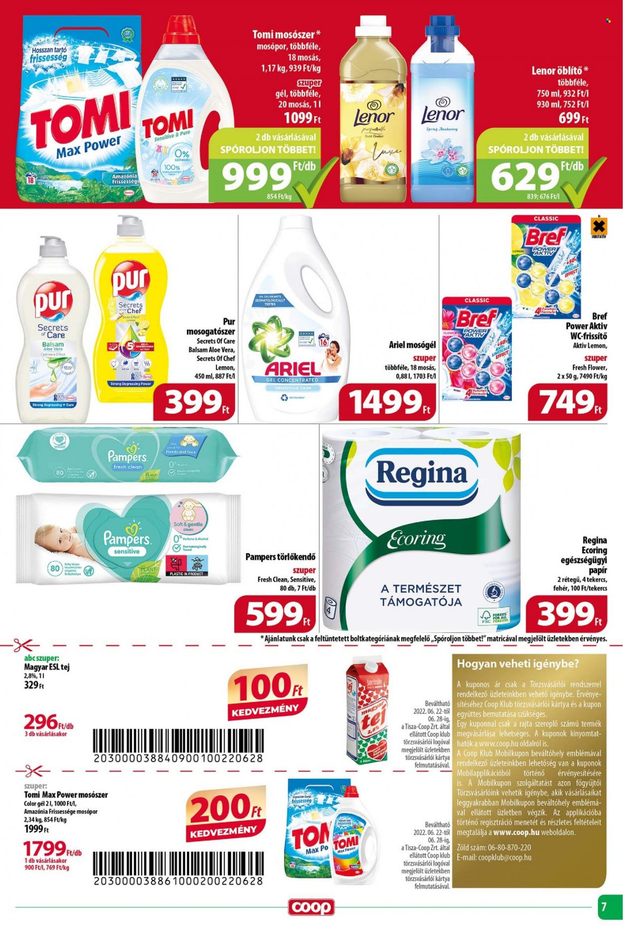 Coop akciós újságok - 2022.06.22 - 2022.06.28. Oldal 7