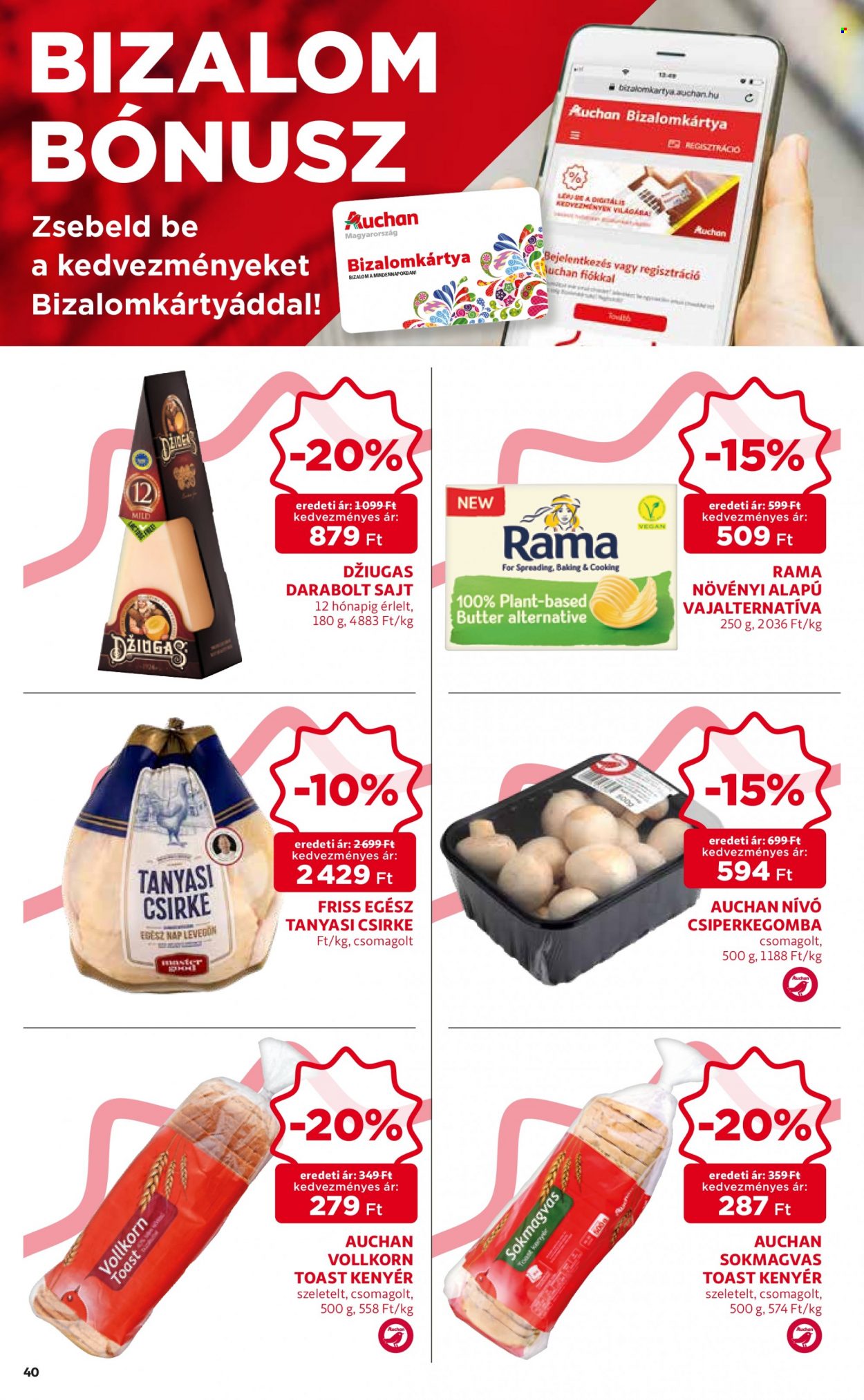 Auchan akciós újságok - 2022.06.23 - 2022.06.29. Oldal 40