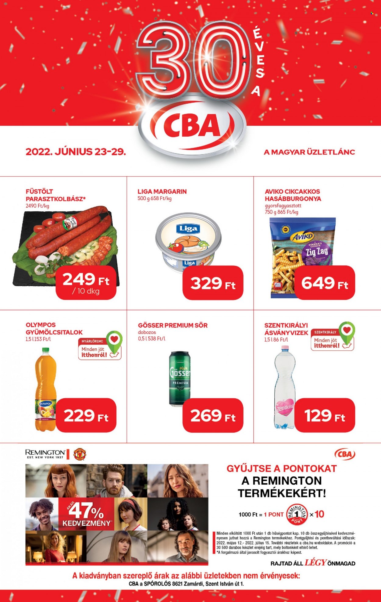 CBA akciós újságok - 2022.06.23 - 2022.06.29. Oldal 1