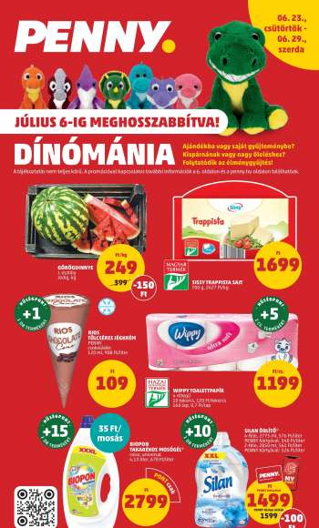 Újság Penny Market - 2022.06.23 - 2022.06.29.