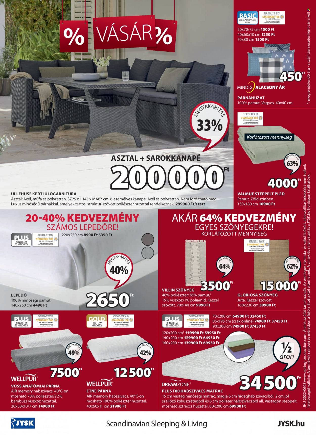 JYSK akciós újságok - 2022.06.16 - 2022.07.06. Oldal 16