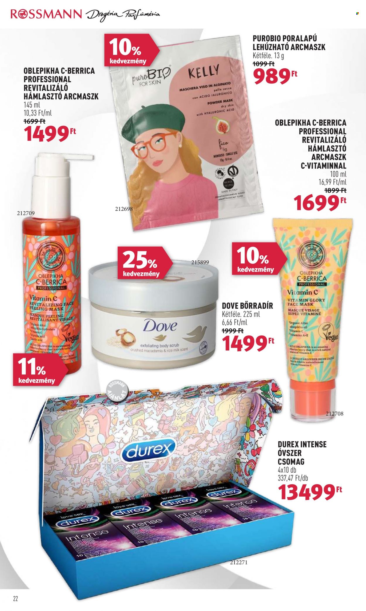 Rossmann akciós újságok - 2022.06.27 - 2022.07.06. Oldal 22