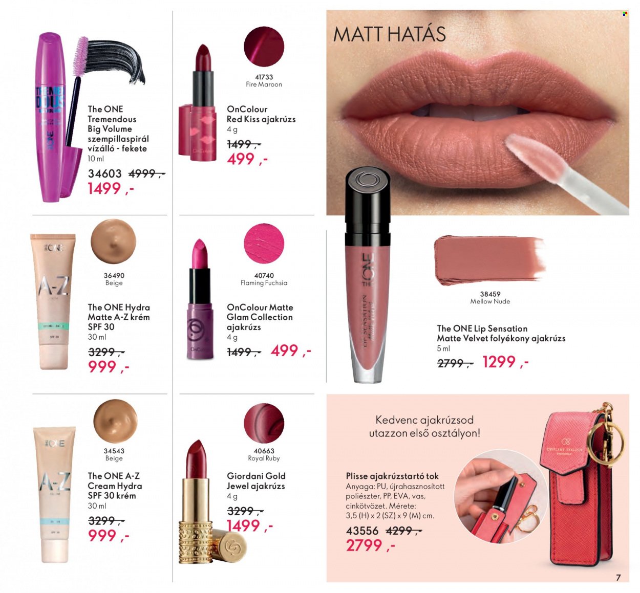 Oriflame akciós újságok - 2022.06.22 - 2022.07.12. Oldal 7