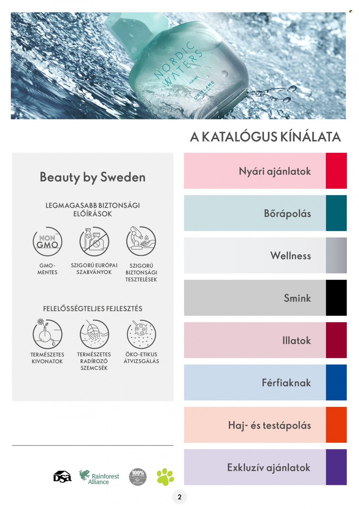 Oriflame akciós újságok - 2022.06.22 - 2022.07.12. Oldal 2
