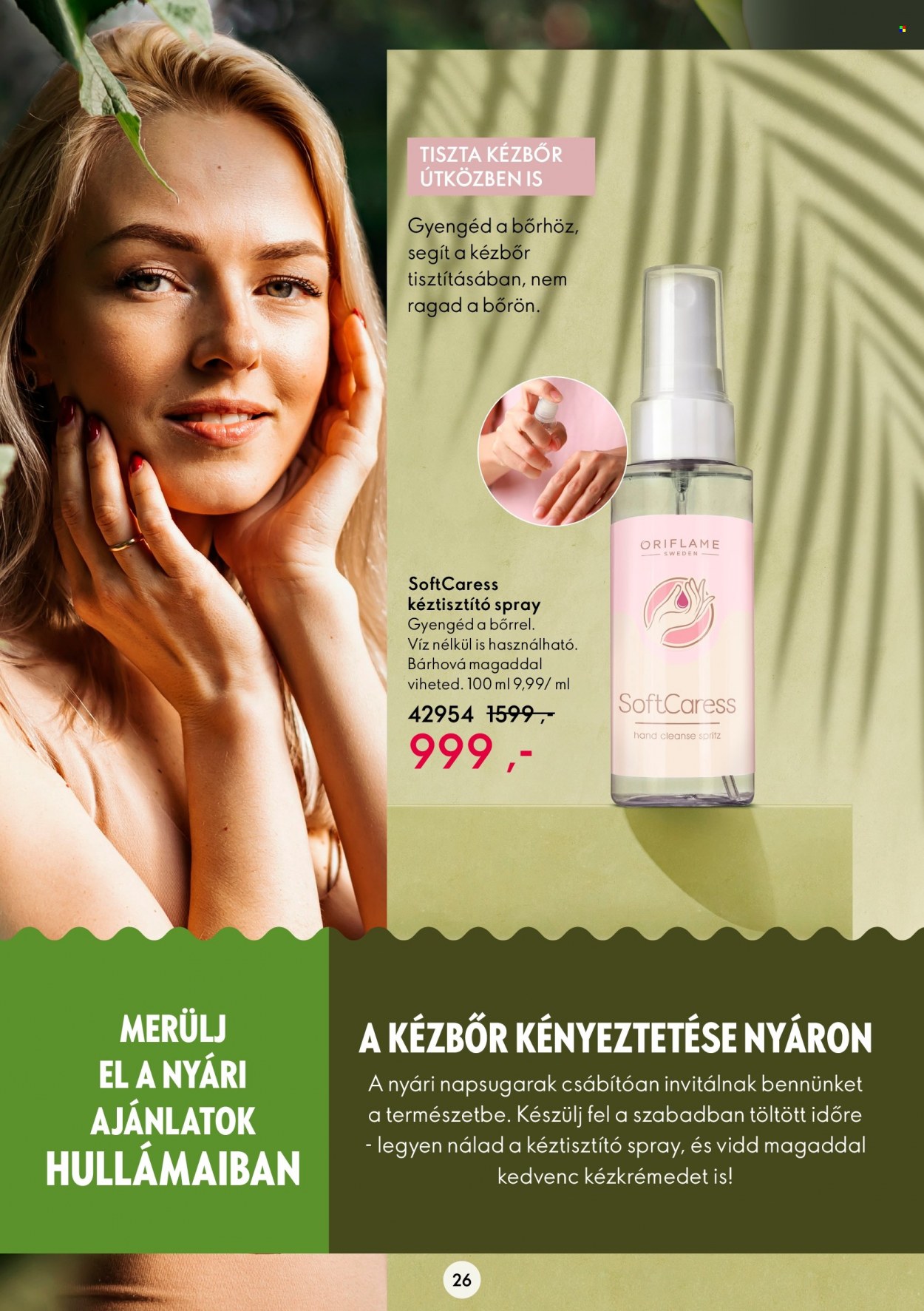 Oriflame akciós újságok - 2022.06.22 - 2022.07.12. Oldal 26
