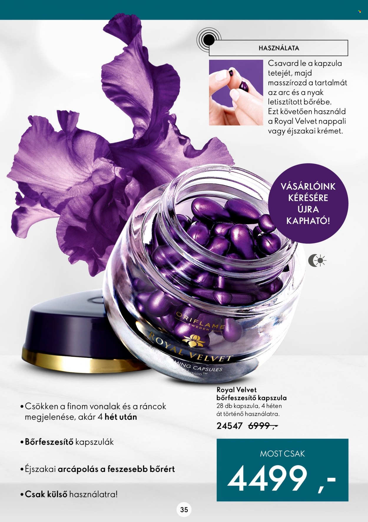 Oriflame akciós újságok - 2022.06.22 - 2022.07.12. Oldal 35