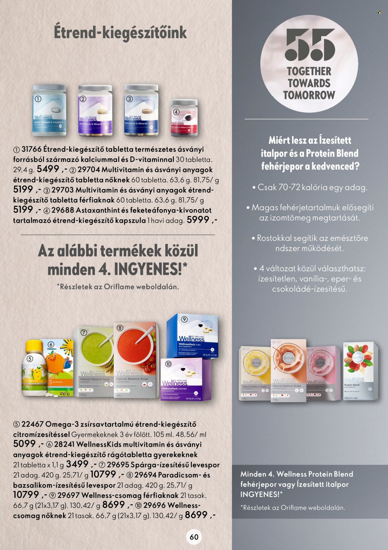 Oriflame akciós újságok - 2022.06.22 - 2022.07.12. Oldal 60