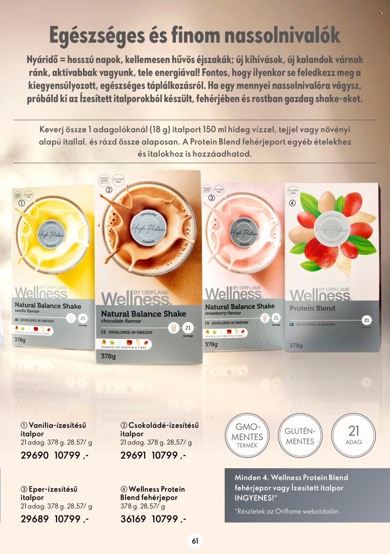 Oriflame akciós újságok - 2022.06.22 - 2022.07.12. Oldal 61