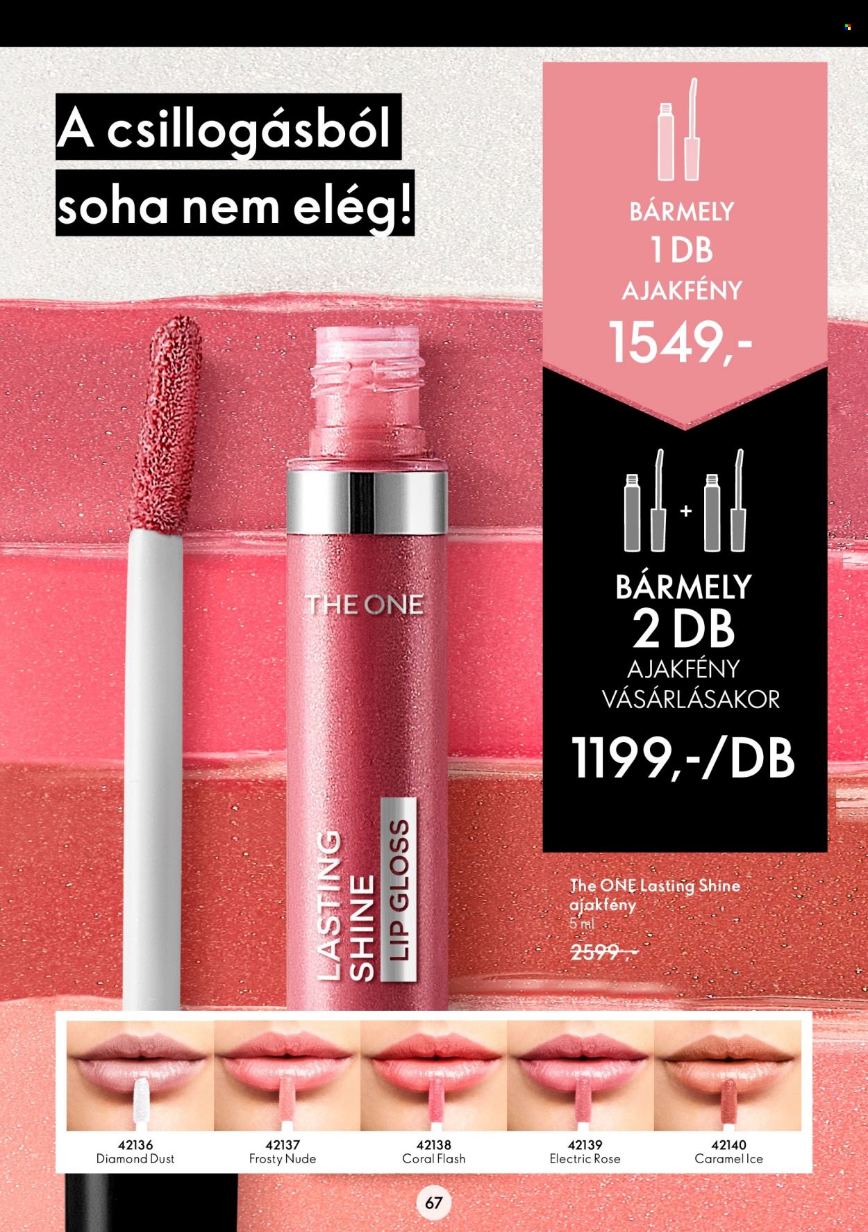 Oriflame akciós újságok - 2022.06.22 - 2022.07.12. Oldal 67