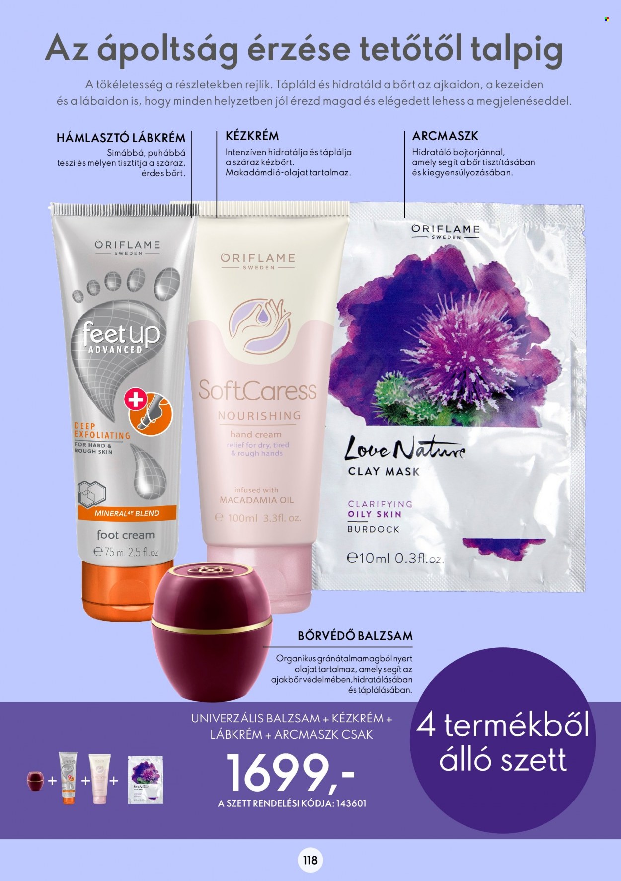 Oriflame akciós újságok - 2022.06.22 - 2022.07.12. Oldal 118