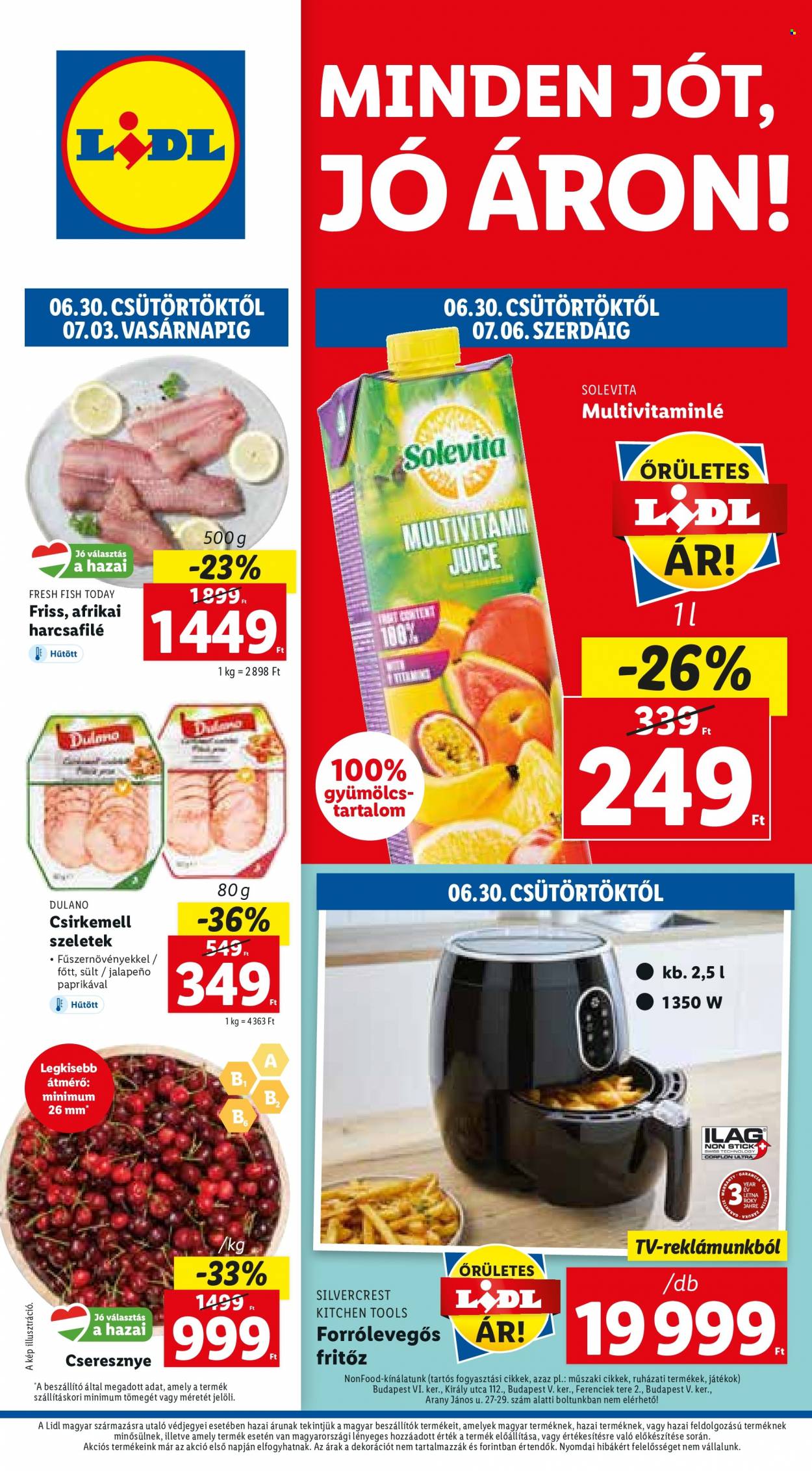Lidl akciós újságok - 2022.06.30 - 2022.07.06. Oldal 1