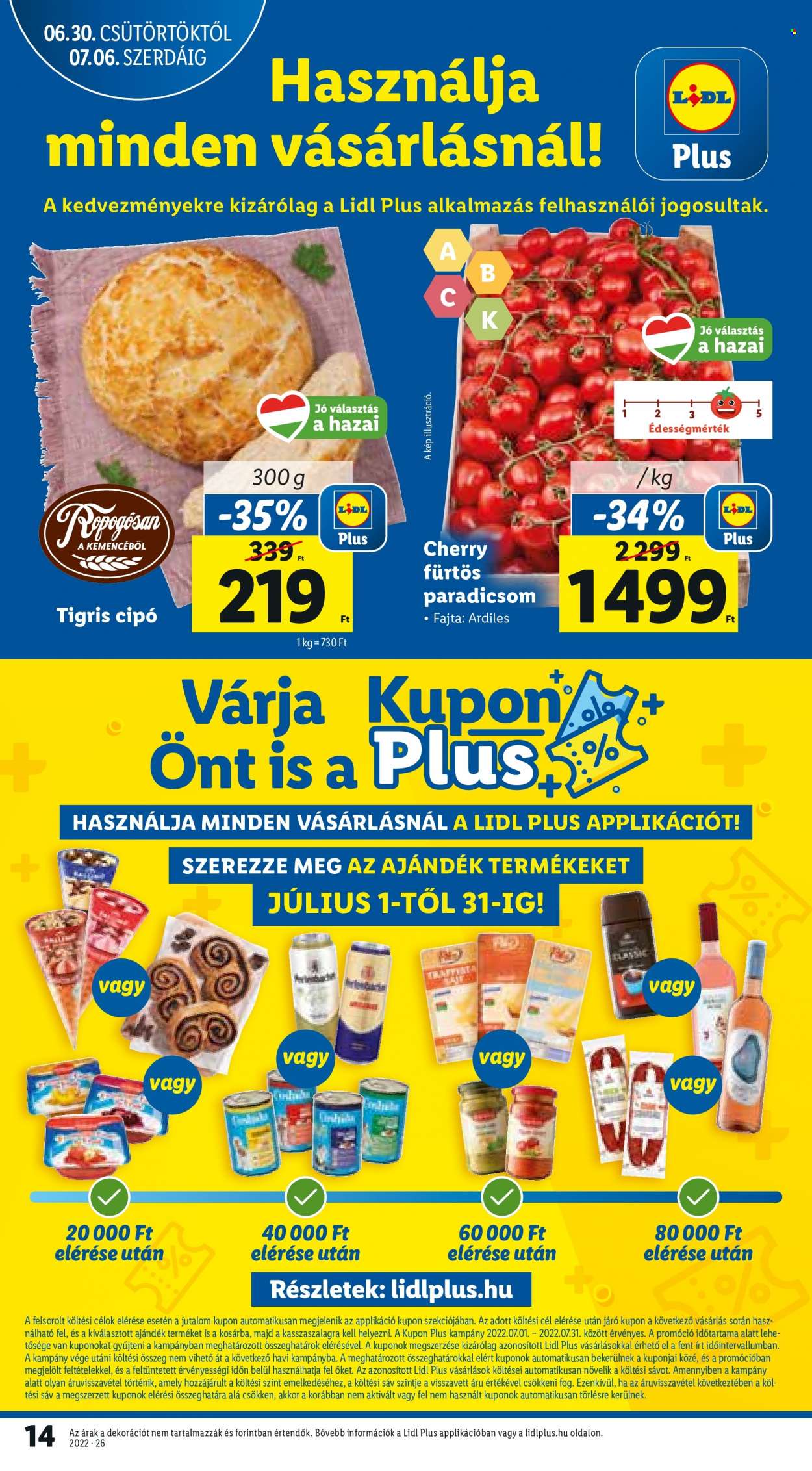 Lidl akciós újságok - 2022.06.30 - 2022.07.06. Oldal 14