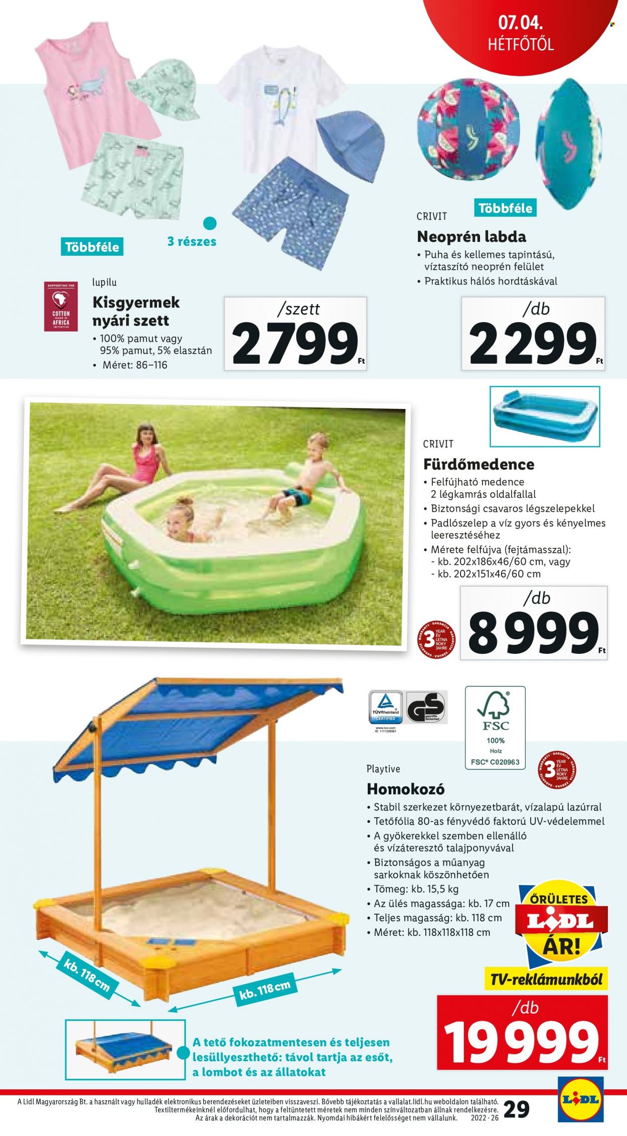 Lidl akciós újságok - 2022.06.30 - 2022.07.06. Oldal 29