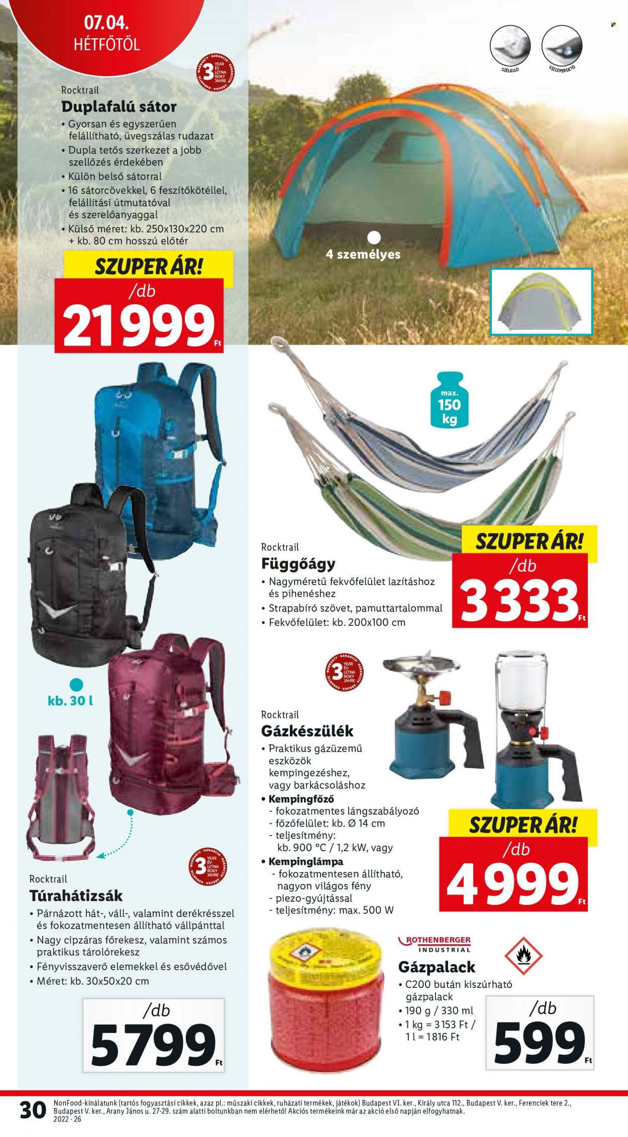 Lidl akciós újságok - 2022.06.30 - 2022.07.06. Oldal 30