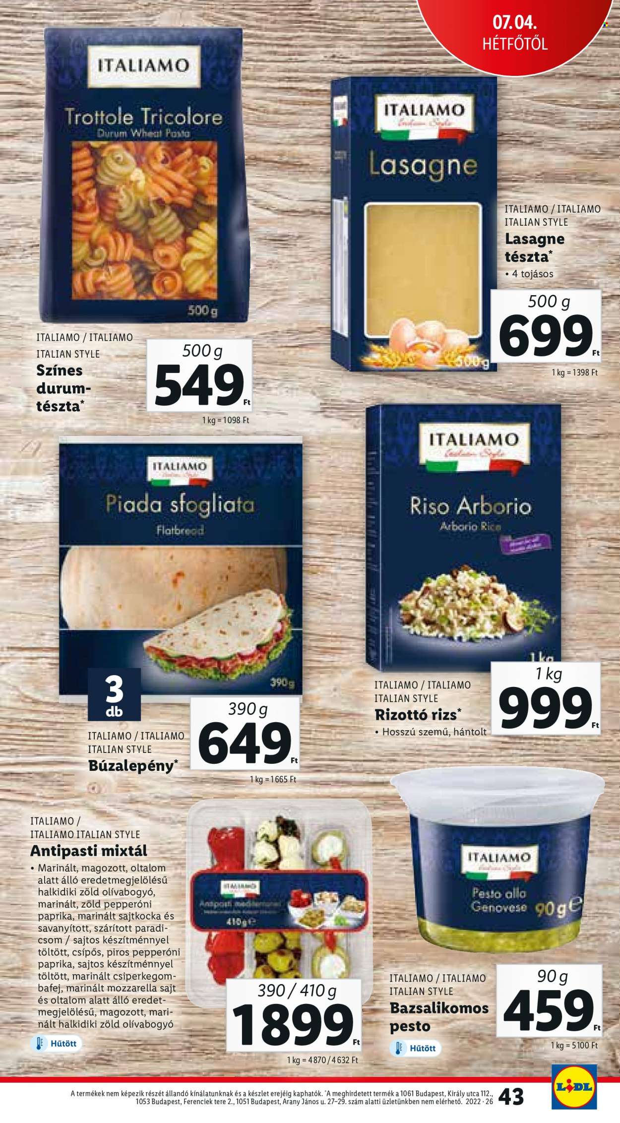 Lidl akciós újságok - 2022.06.30 - 2022.07.06. Oldal 43