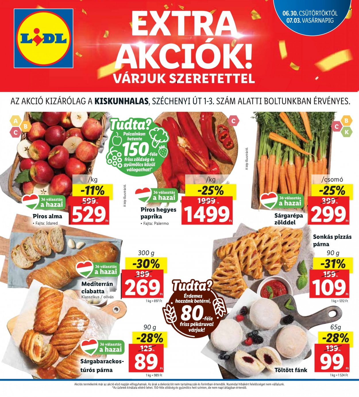 Lidl akciós újságok - 2022.06.30 - 2022.07.03. Oldal 1