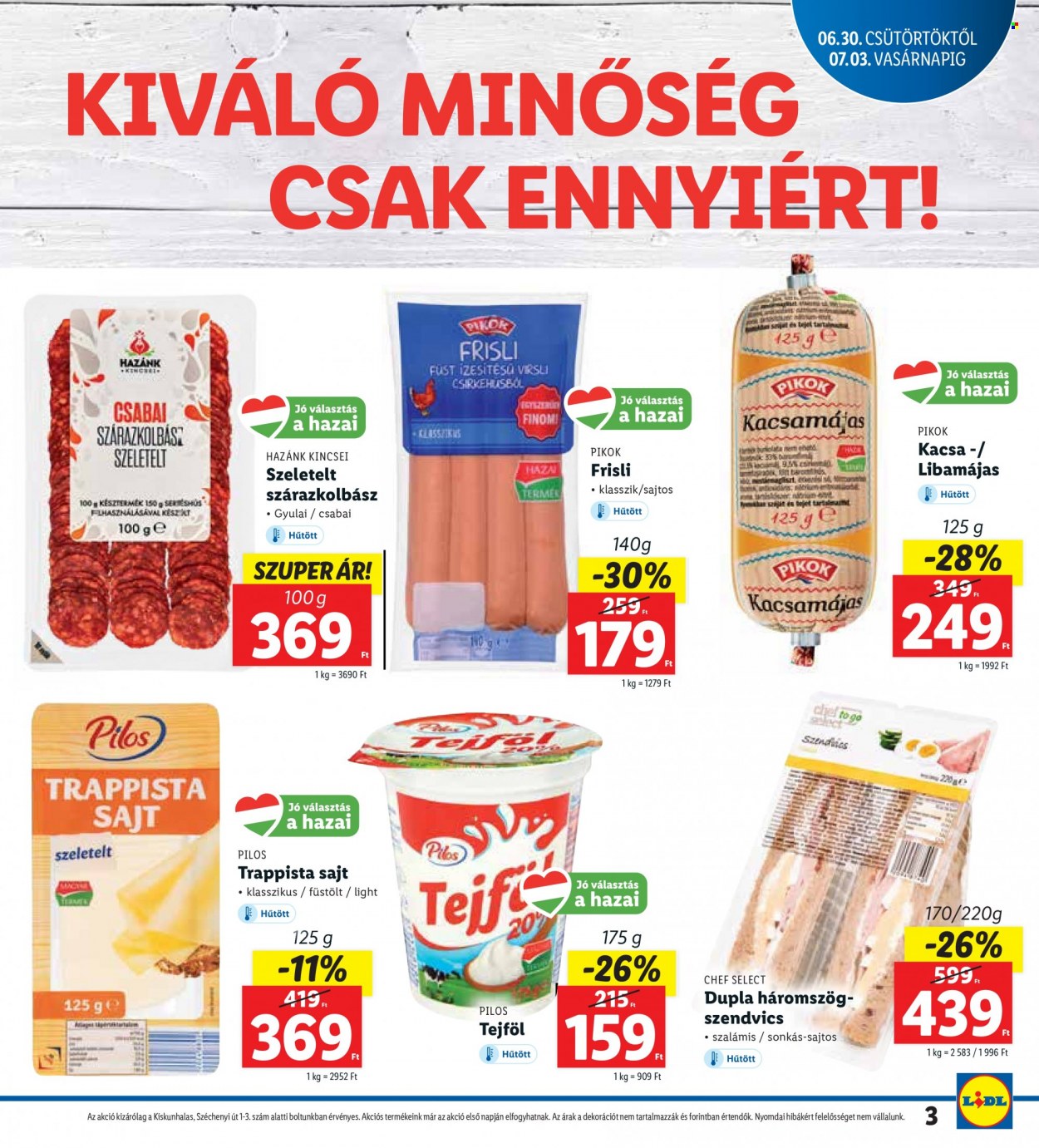 Lidl akciós újságok - 2022.06.30 - 2022.07.03. Oldal 3