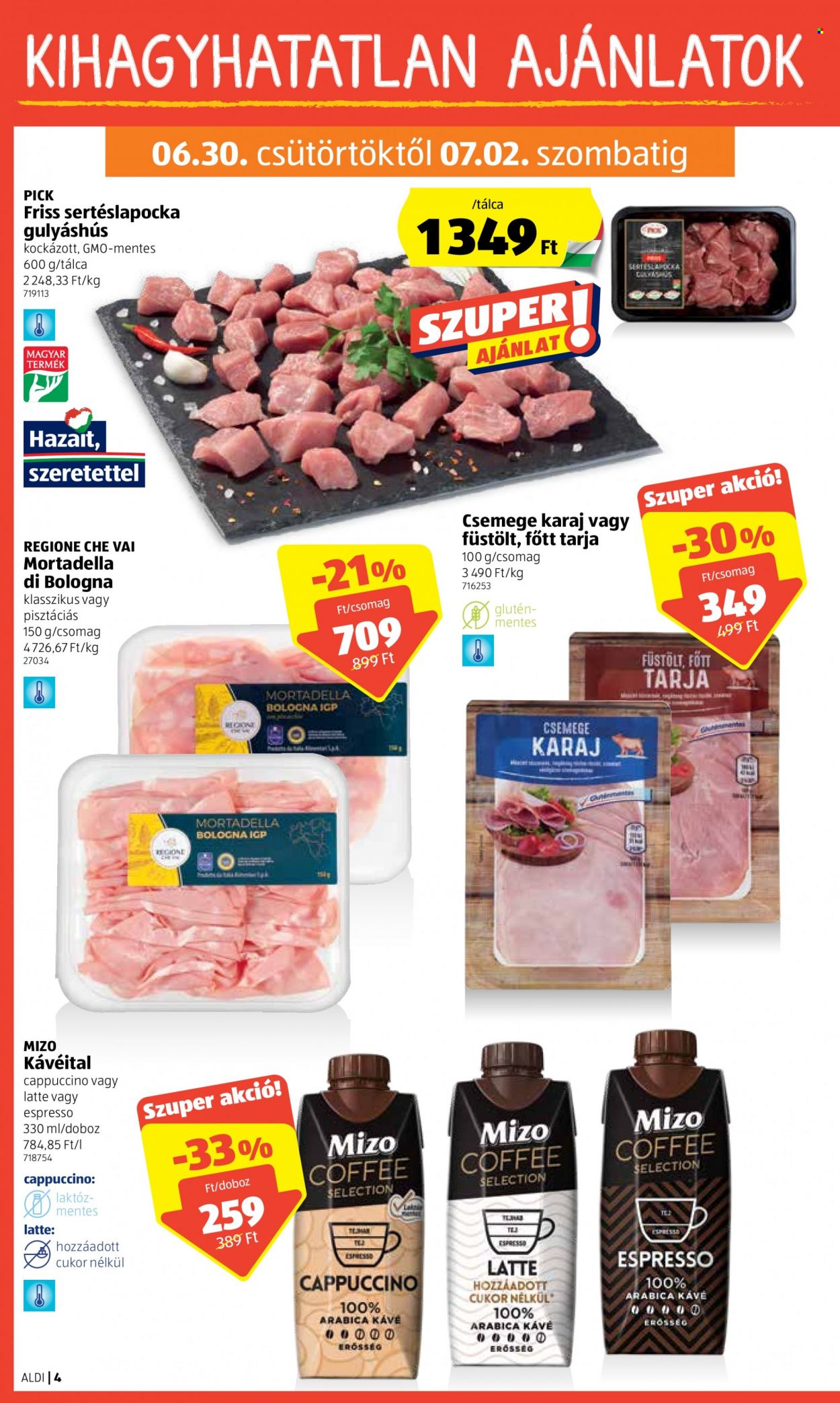 Aldi akciós újságok - 2022.06.30 - 2022.07.06. Oldal 4