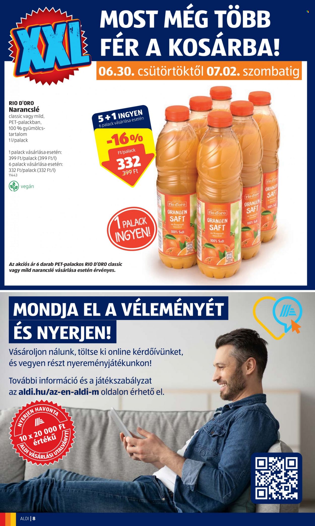 Aldi akciós újságok - 2022.06.30 - 2022.07.06. Oldal 8