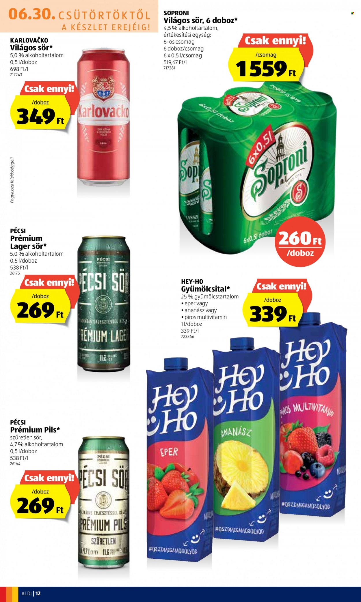 Aldi akciós újságok - 2022.06.30 - 2022.07.06. Oldal 12