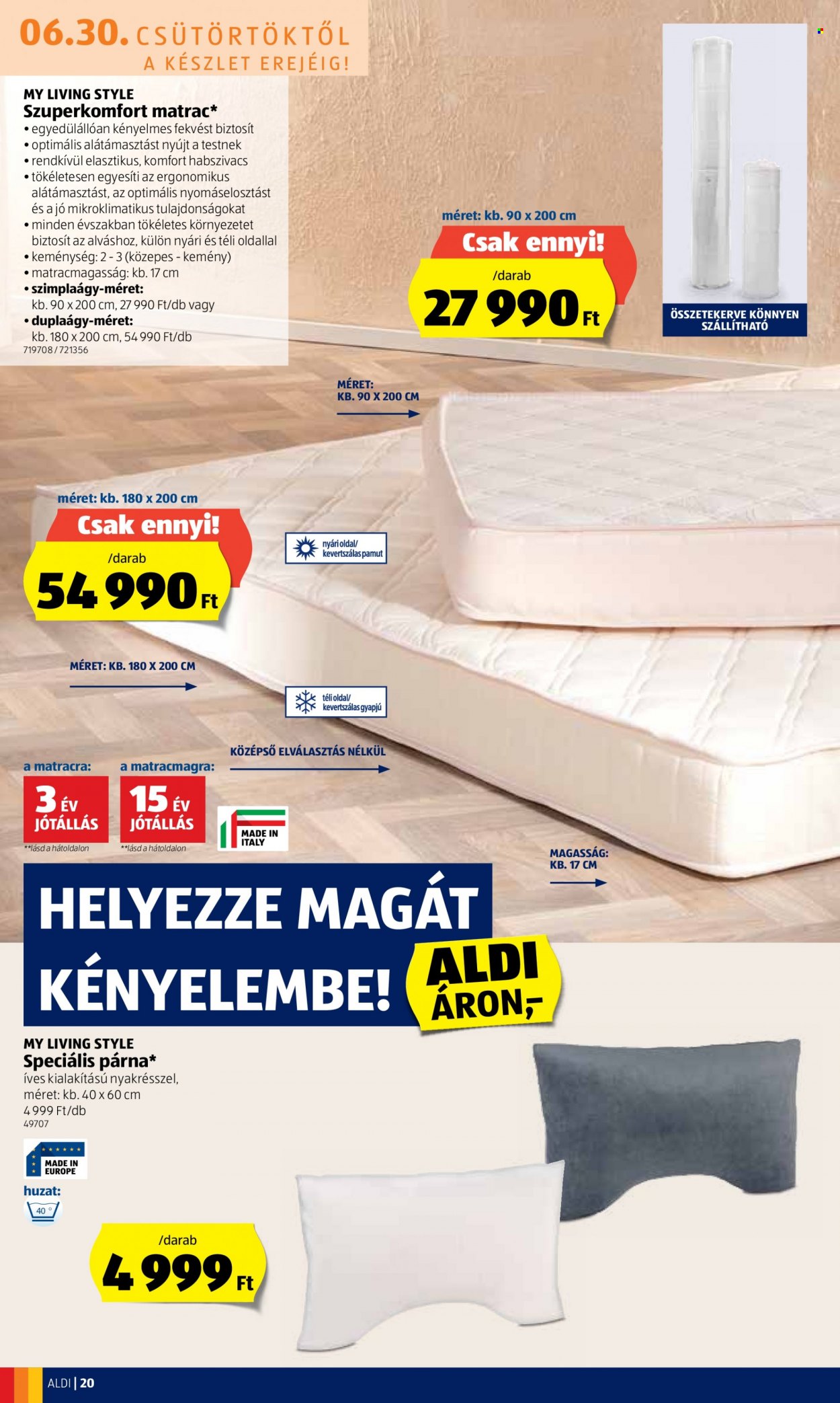 Aldi akciós újságok - 2022.06.30 - 2022.07.06. Oldal 20