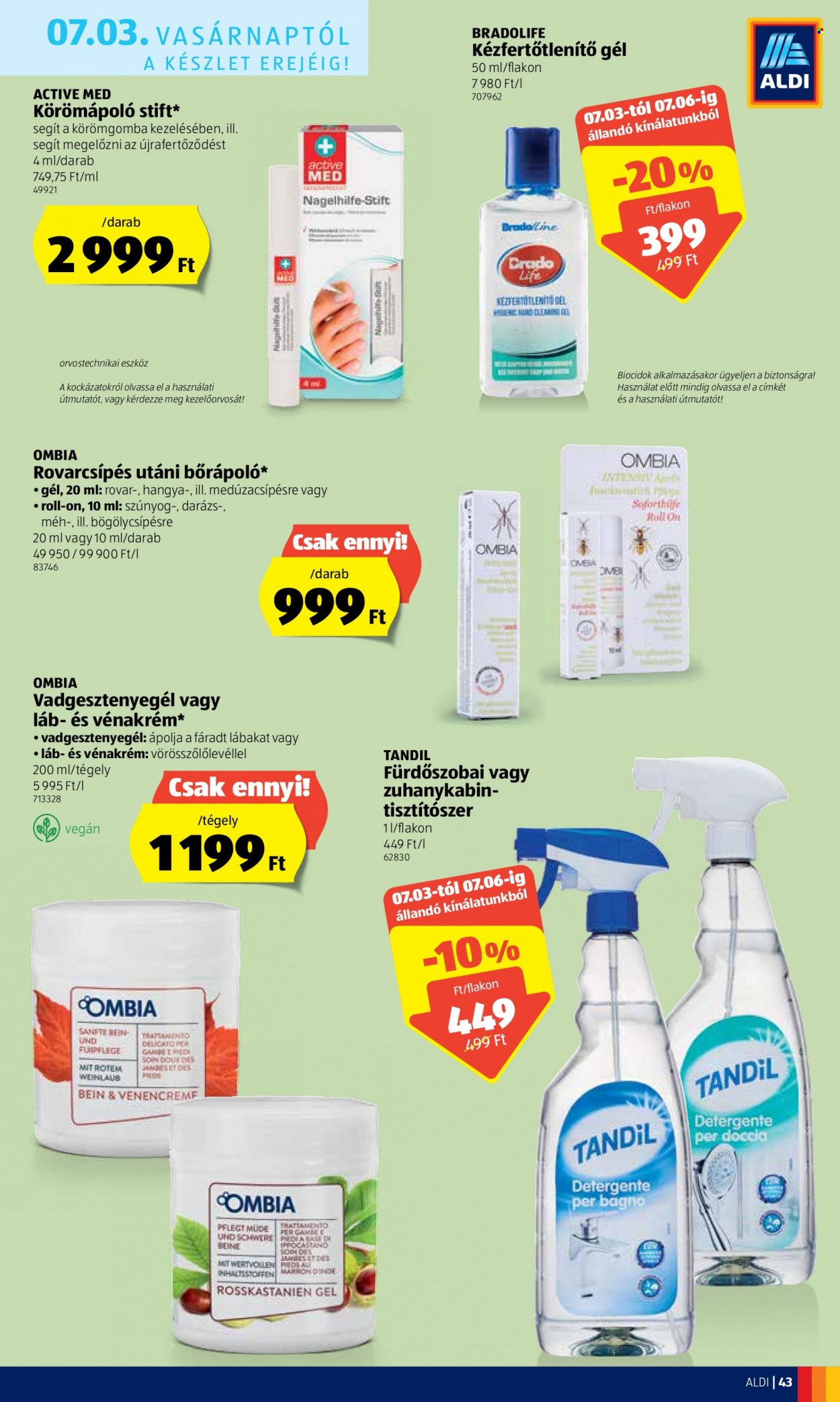 Aldi akciós újságok - 2022.06.30 - 2022.07.06. Oldal 43