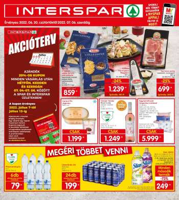 Újság INTERSPAR - 2022.06.30 - 2022.07.06.