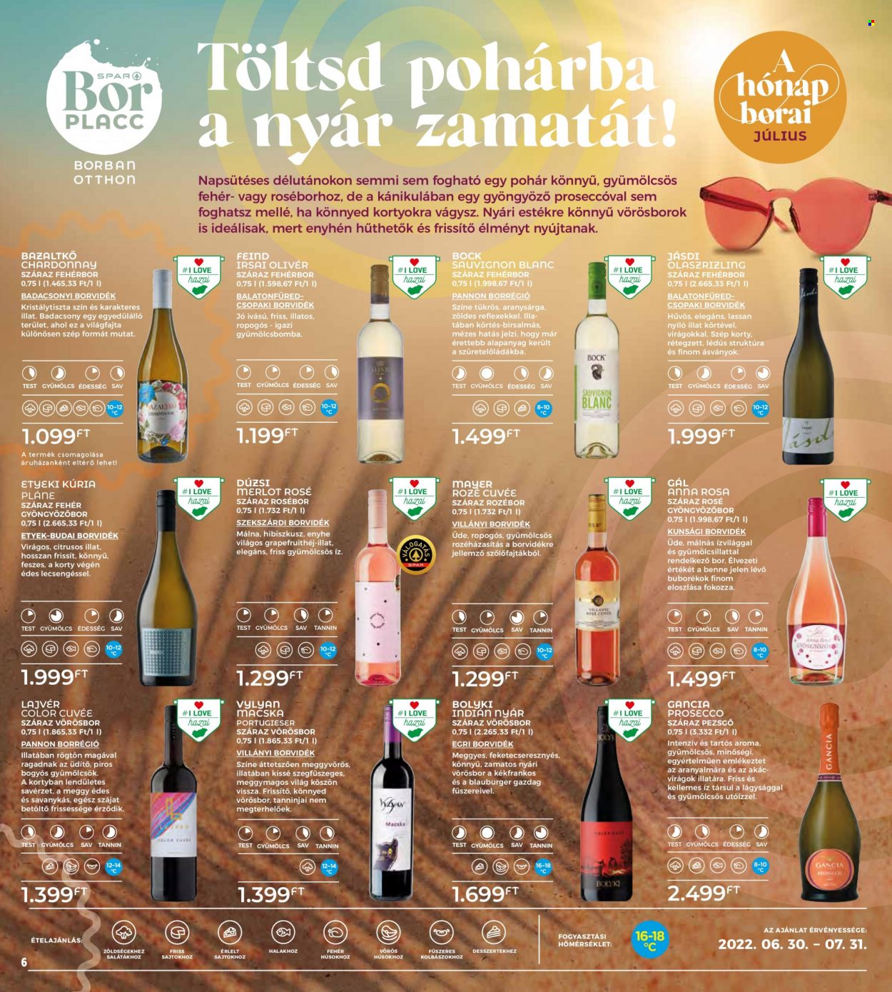INTERSPAR akciós újságok - 2022.06.30 - 2022.07.06. Oldal 8