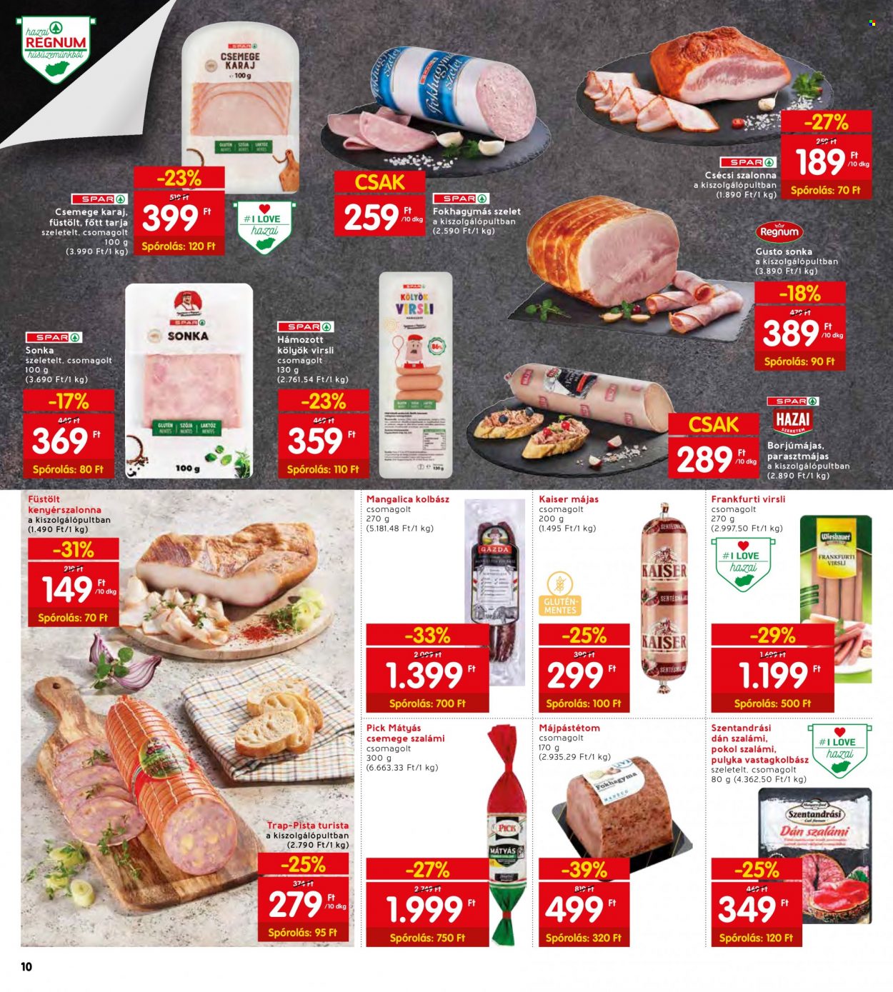 INTERSPAR akciós újságok - 2022.06.30 - 2022.07.06. Oldal 12
