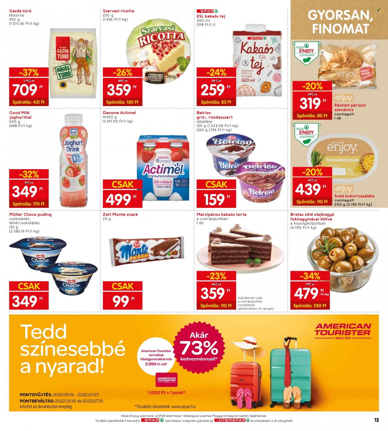 INTERSPAR akciós újságok - 2022.06.30 - 2022.07.06. Oldal 17