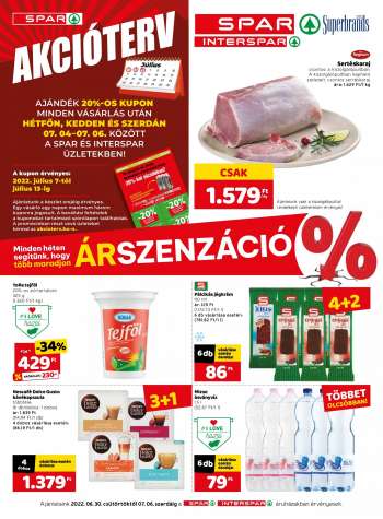 Újság SPAR - 2022.06.30 - 2022.07.06.