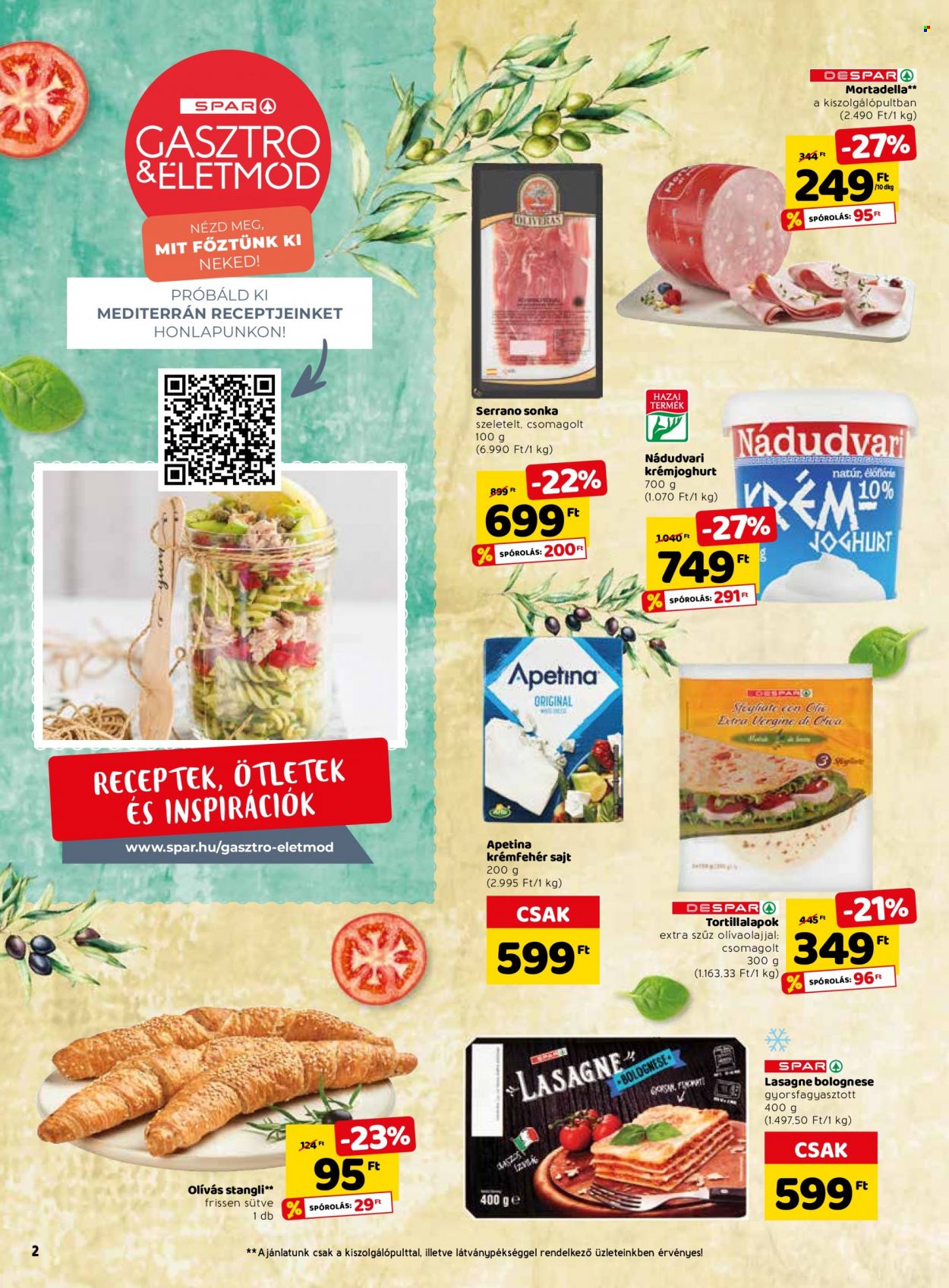 SPAR akciós újságok - 2022.06.30 - 2022.07.06. Oldal 2