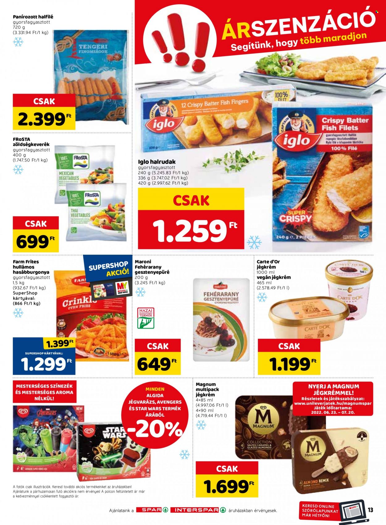 SPAR akciós újságok - 2022.06.30 - 2022.07.06. Oldal 17
