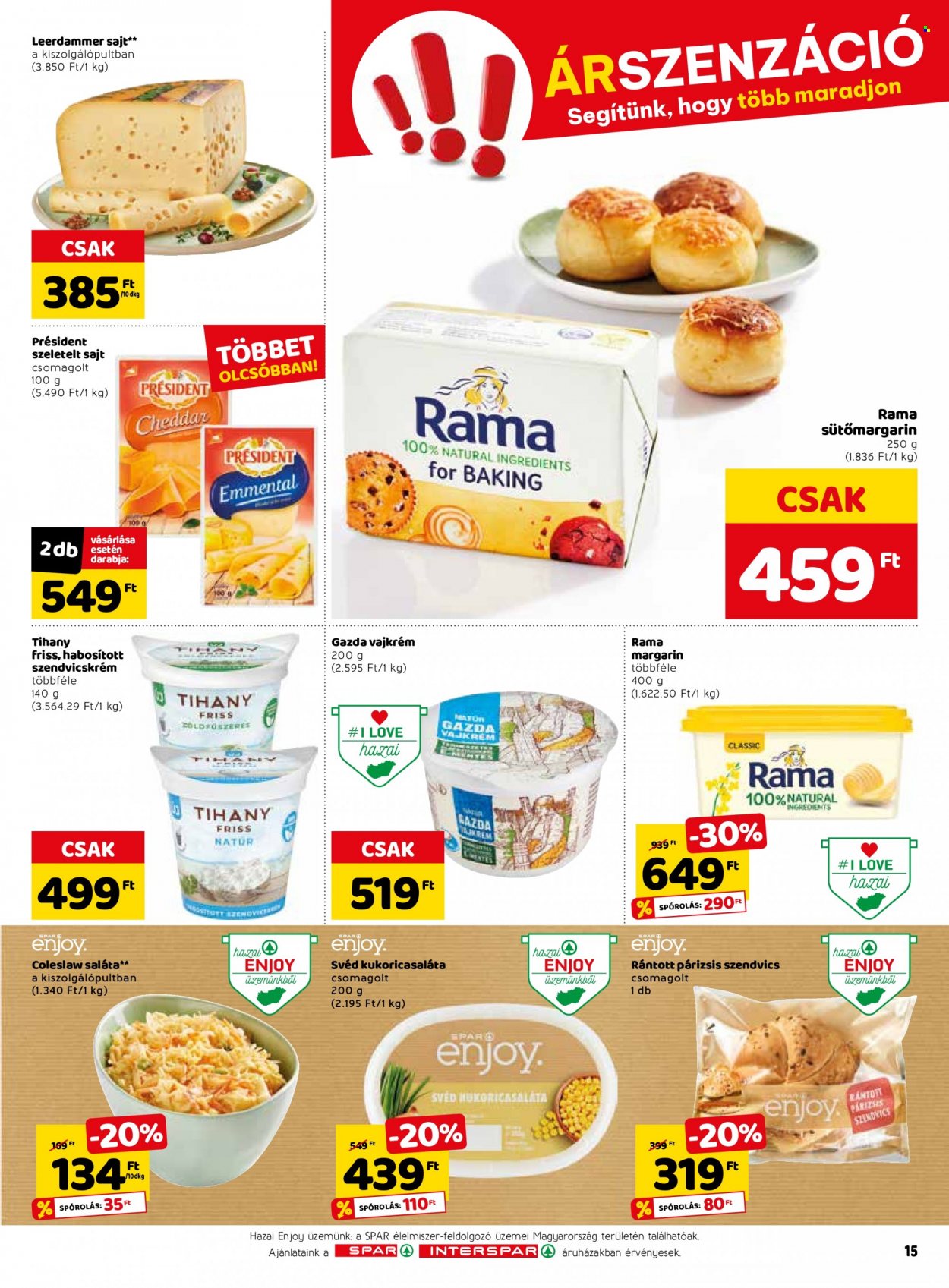 SPAR akciós újságok - 2022.06.30 - 2022.07.06. Oldal 19