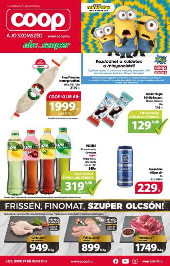 Újság Coop - 2022.06.29 - 2022.07.05.