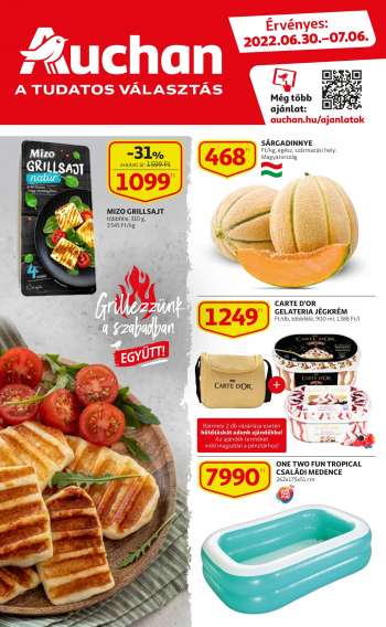 Újság Auchan - 2022.06.30 - 2022.07.06.