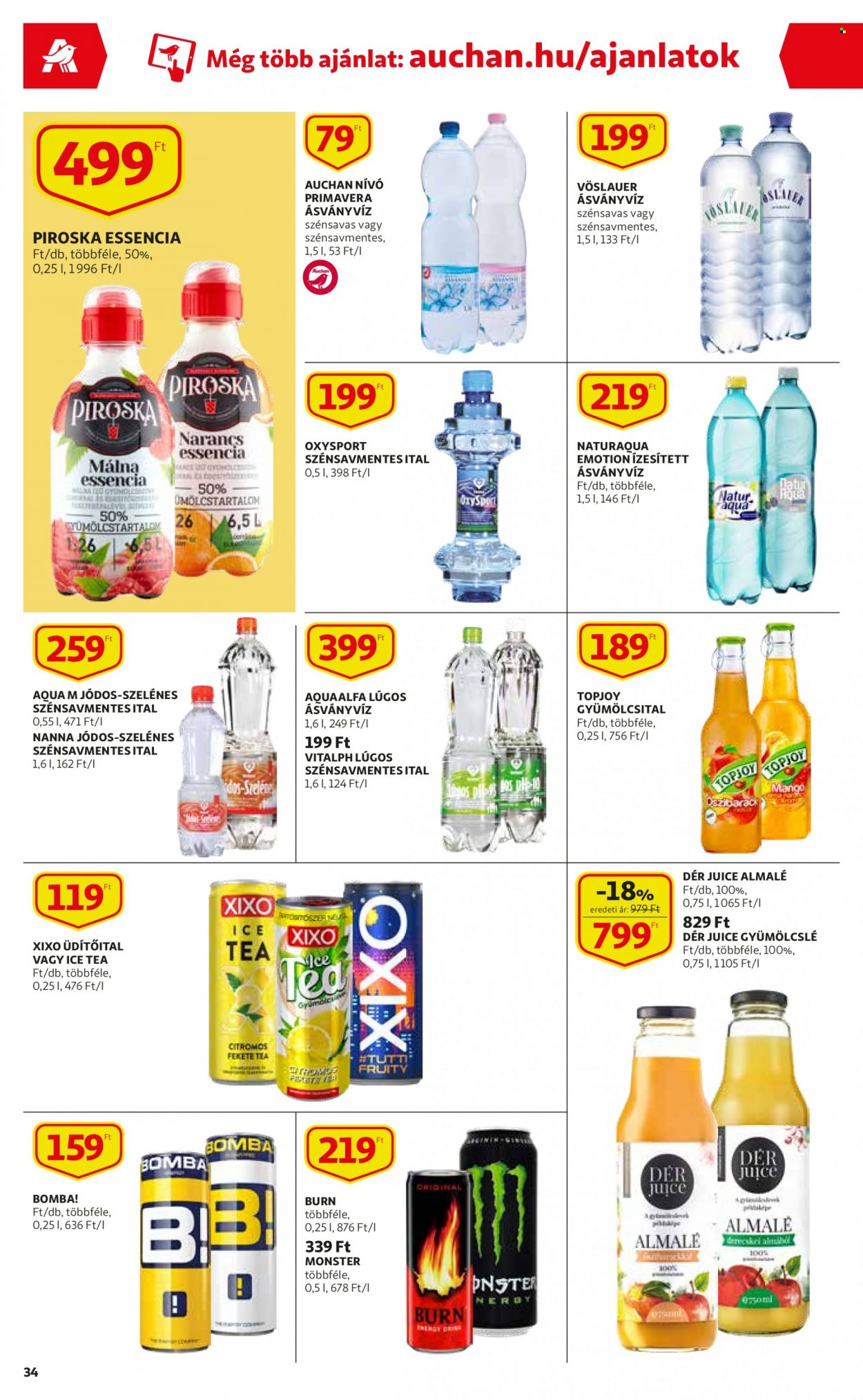 Auchan akciós újságok - 2022.06.30 - 2022.07.06. Oldal 34