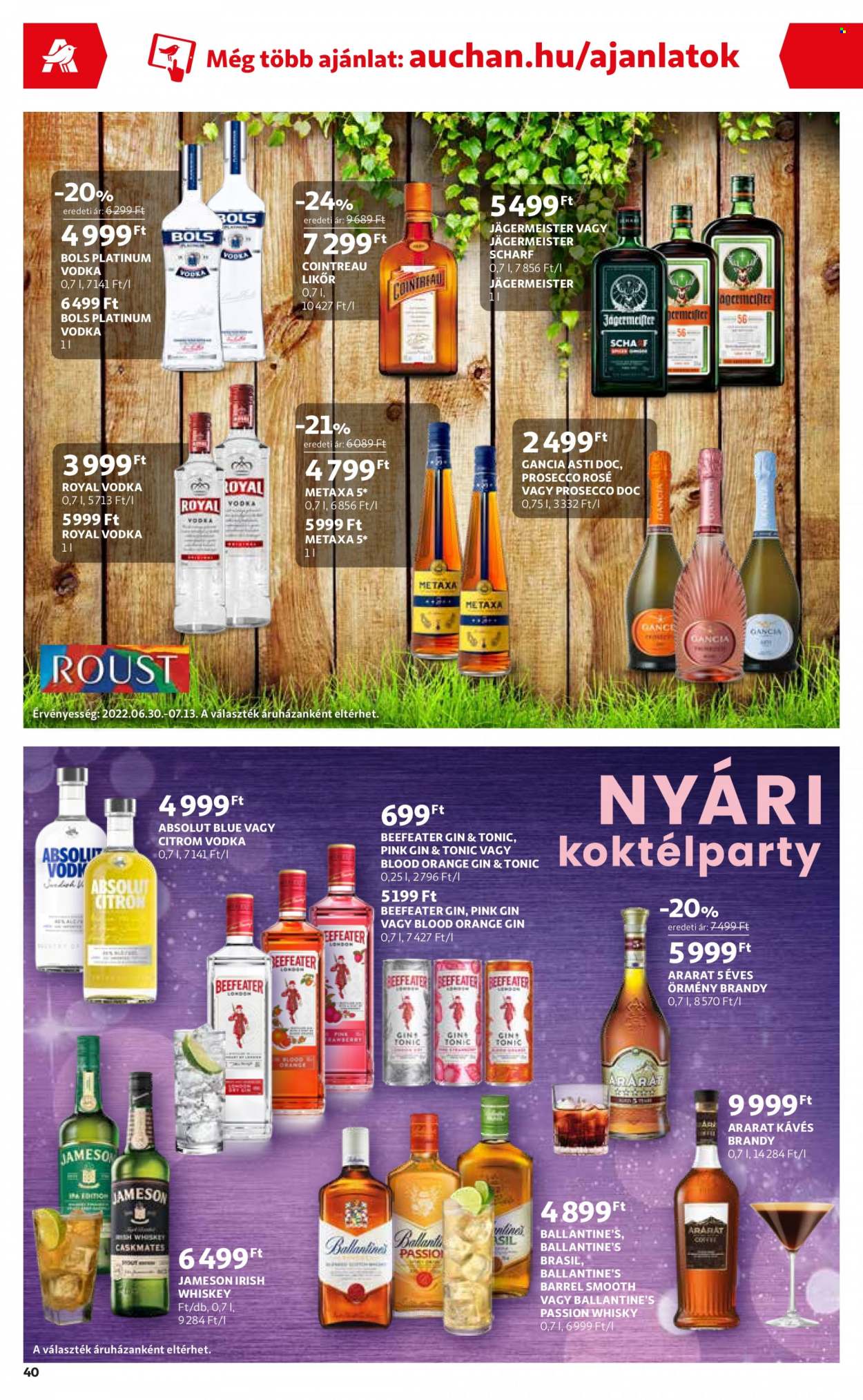 Auchan akciós újságok - 2022.06.30 - 2022.07.06. Oldal 40