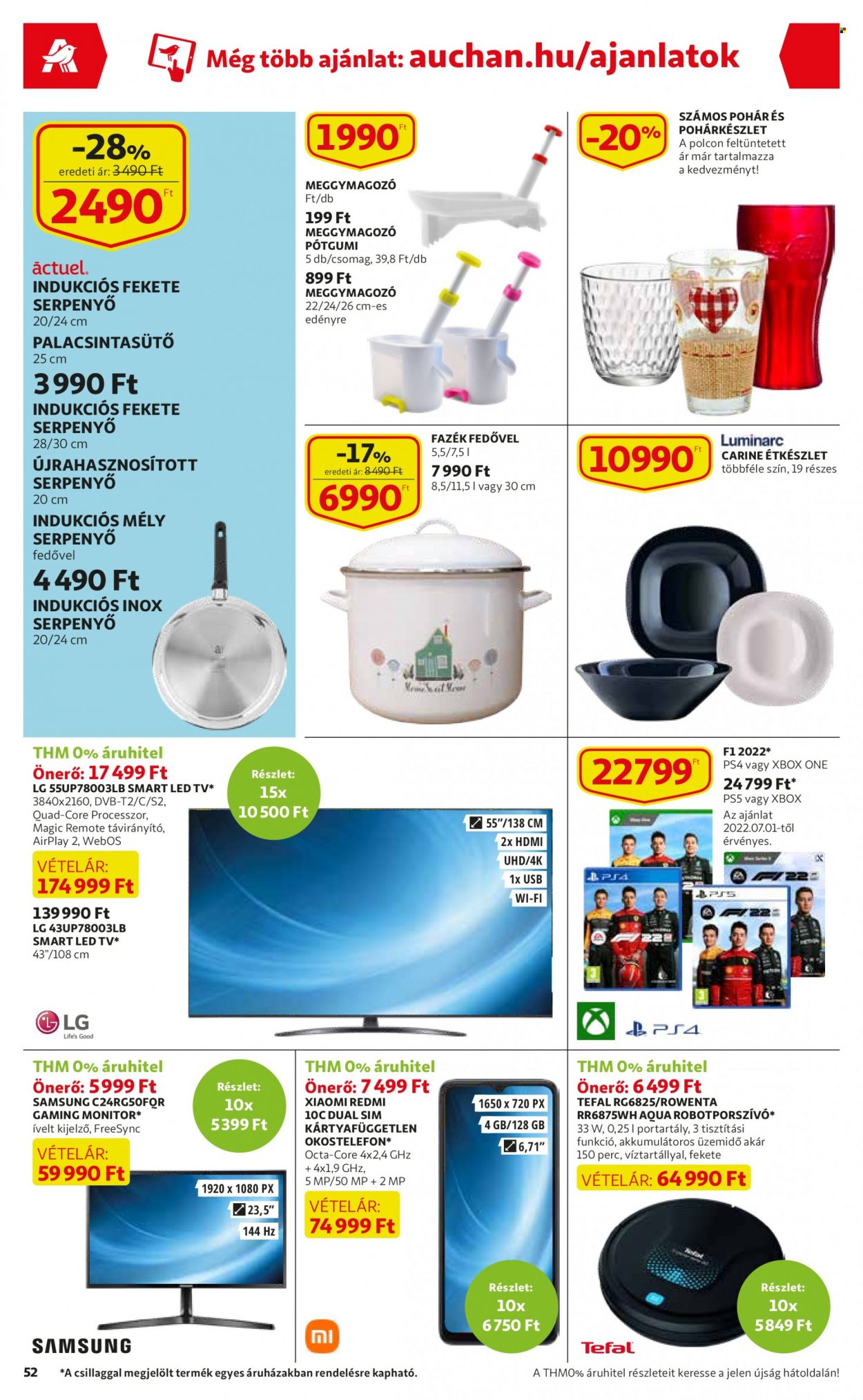 Auchan akciós újságok - 2022.06.30 - 2022.07.06. Oldal 52