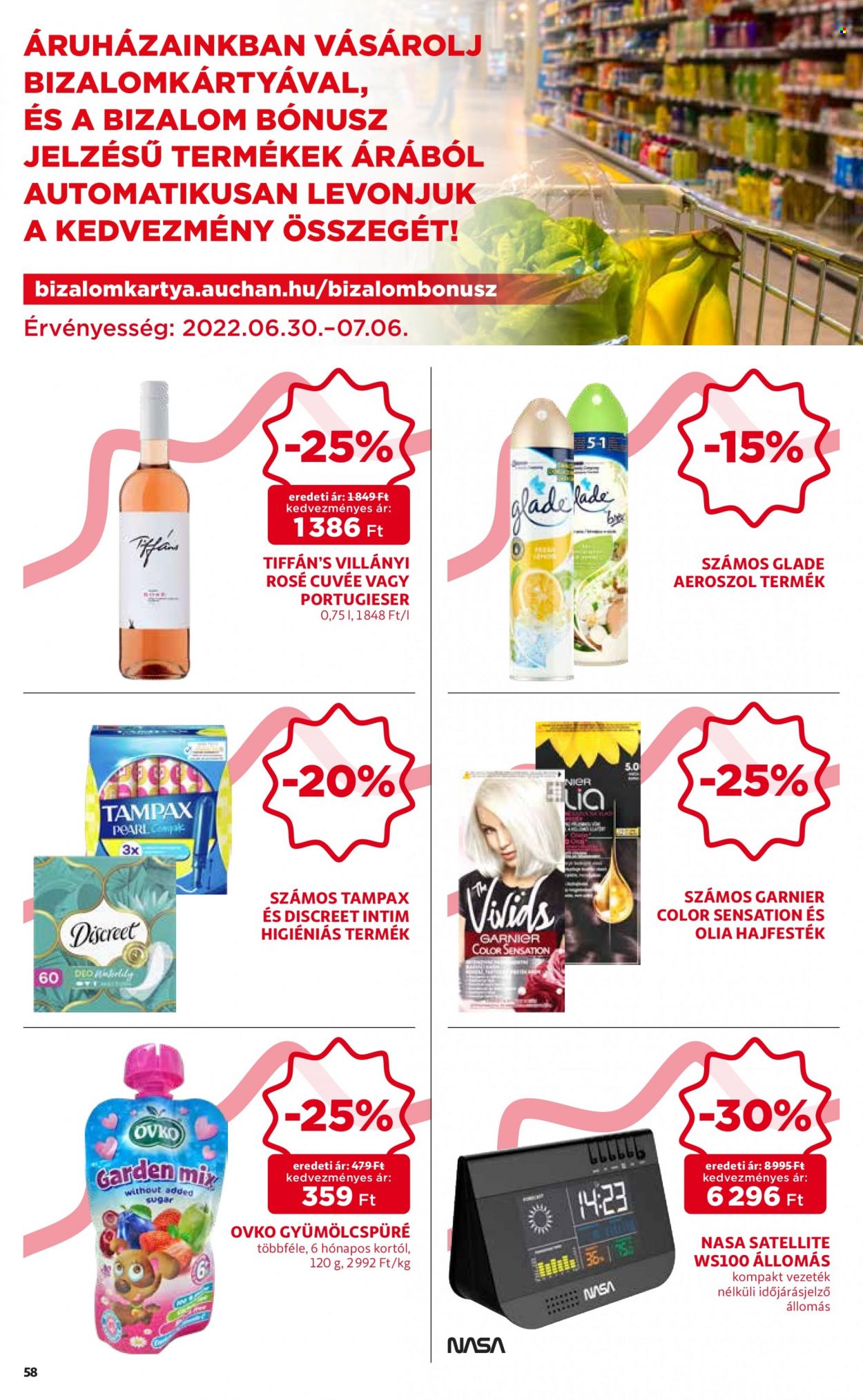 Auchan akciós újságok - 2022.06.30 - 2022.07.06. Oldal 58
