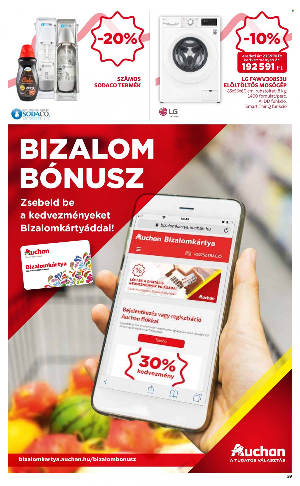 Auchan akciós újságok - 2022.06.30 - 2022.07.06. Oldal 59