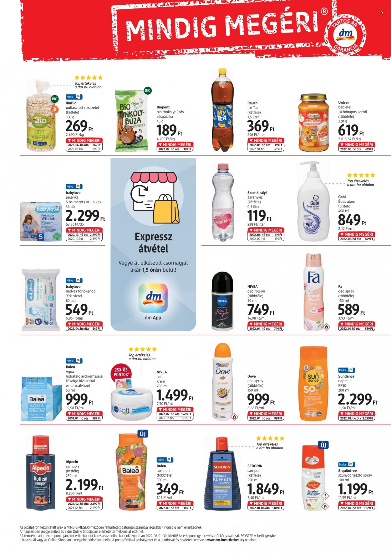 dm drogerie markt akciós újságok - 2022.06.01 - 2022.06.30. Oldal 2