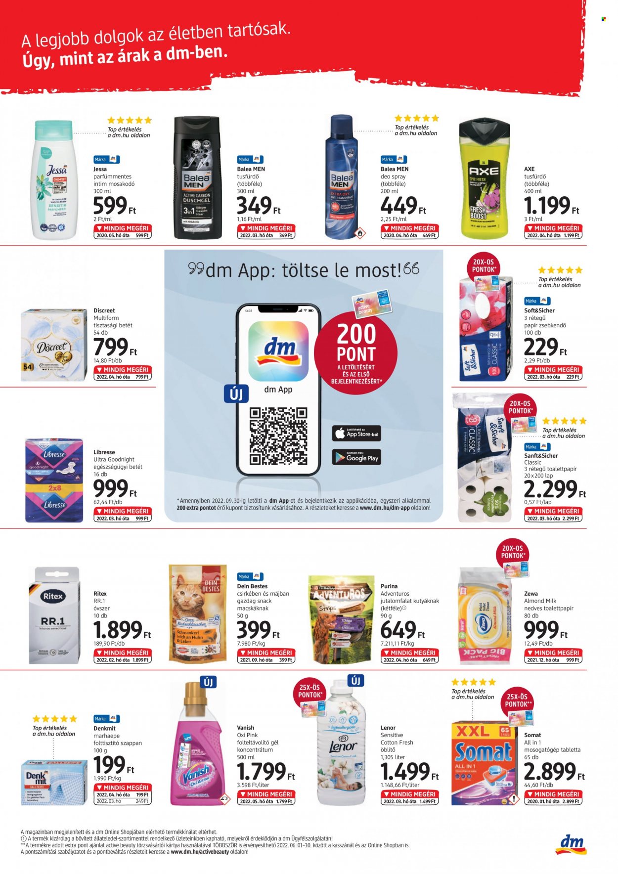 dm drogerie markt akciós újságok - 2022.06.01 - 2022.06.30. Oldal 3