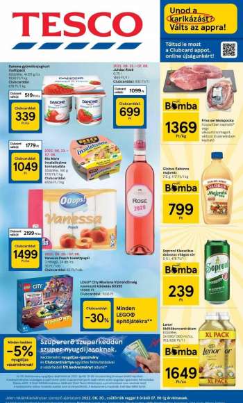 Újság TESCO - 2022.06.30 - 2022.07.06.