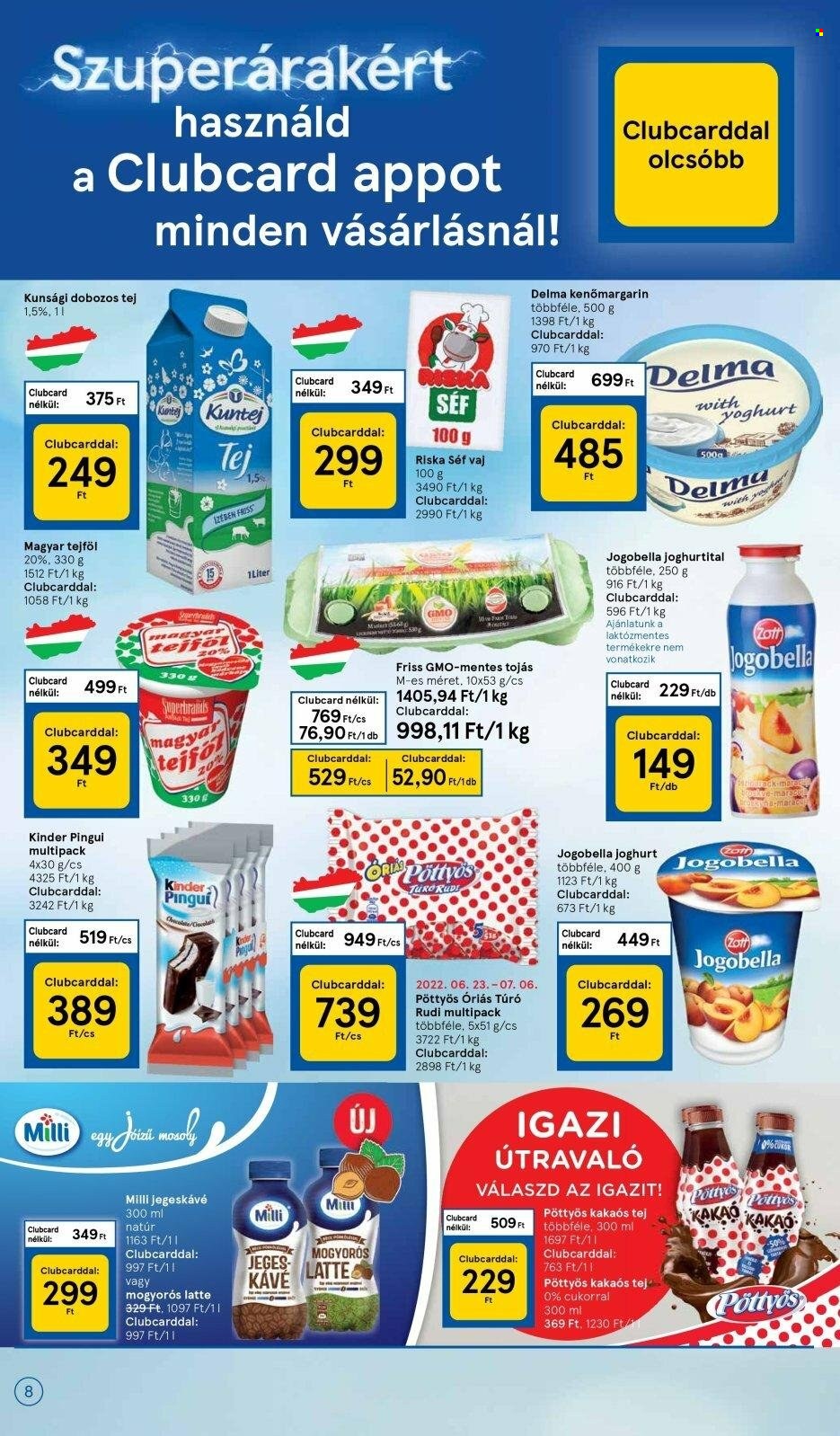 TESCO akciós újságok - 2022.06.30 - 2022.07.06. Oldal 8