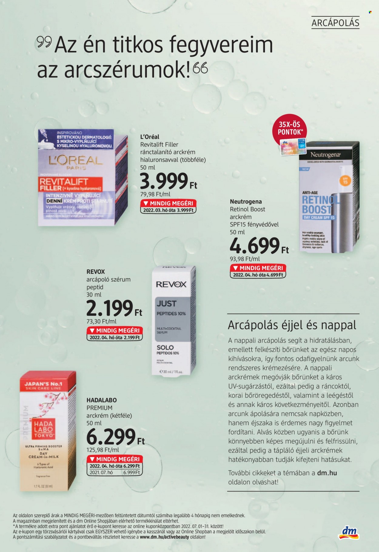 dm drogerie markt akciós újságok - 2022.07.01 - 2022.07.31. Oldal 3